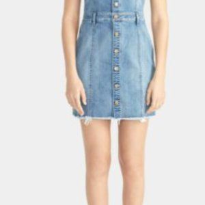 Womens Blue Short Sleeve V Neck Mini